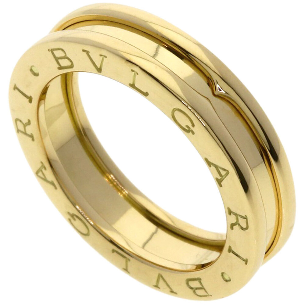 Bvlgari Bulgari B-zero1 1-band ring #49, 18K yellow gold, women's.